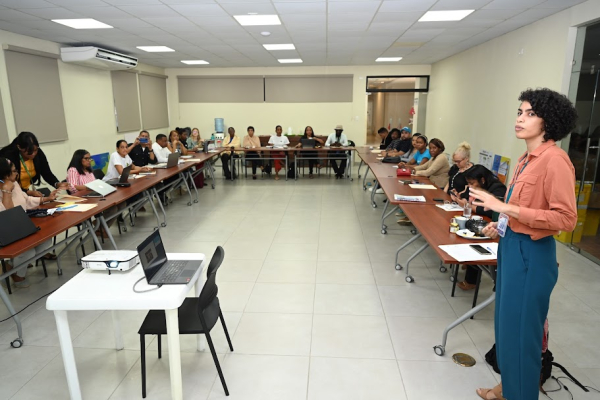 Ministerio de la Mujer capacitó personal del Instituto Dominicano de Desarrollo Integral en enfoque de género