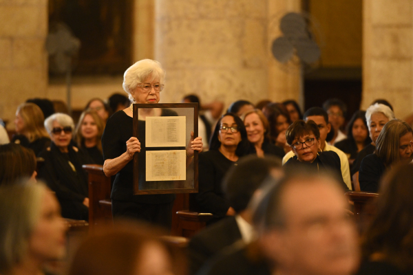 Ministerio de la Mujer celebra eucaristía solemne en conmemoración del Día Nacional de las Sufragistas