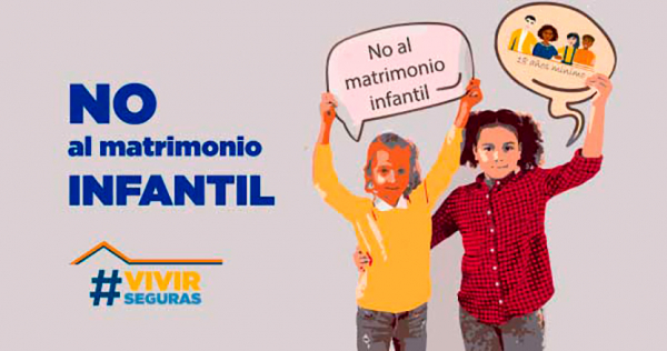 Ministerio de la Mujer: Matrimonio Infantil es una de las peores formas de violencia contra las niñas