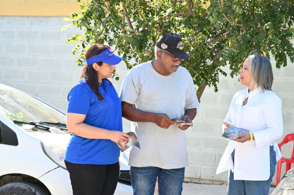 El Ministerio de la Mujer recorrió 6 municipios y 54 sectores de Independencia con la jornada “Vivir sin violencia ES POSIBLE