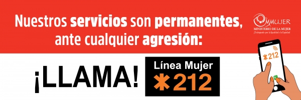 Nuestros servicios de atención a mujeres víctimas de violencia se mantienen de manera permanente durante el distanciamiento social por Coronavirus