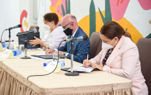 Ministerio de la Mujer y PGR firman acuerdo con Agencia Española de Cooperación Internacional para el Desarrollo