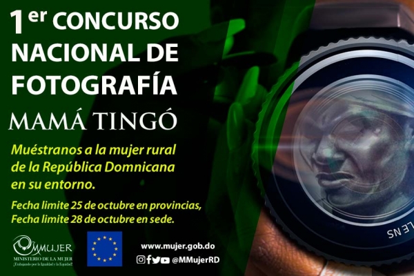 MMujer y Unión Europea convocan al Primer Concurso Fotográfico Mamá Tingó: para visibilizar a la mujer rural