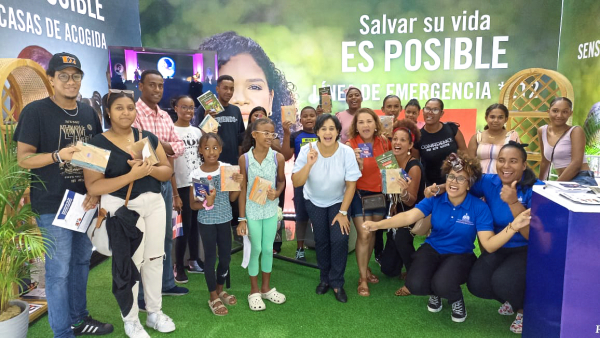 Más de 3000 personas visitaron el estand del Ministerio de la Mujer en la XXV Feria Internacional del Libro Santo Domingo 2023