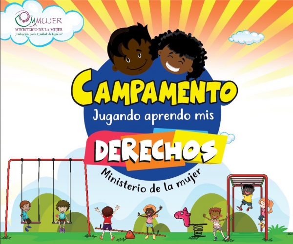 Ministerio de la Mujer inicia su campamento de verano “Jugando aprendo mis derechos”